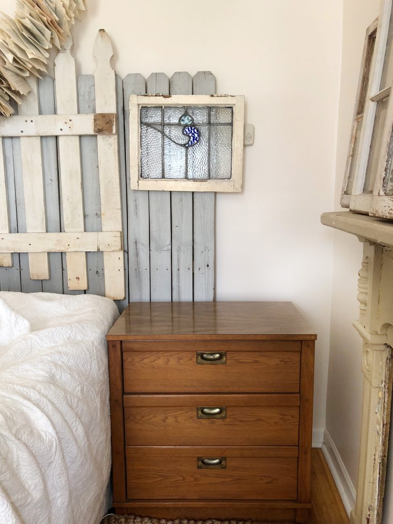 Bedside Table Redo
