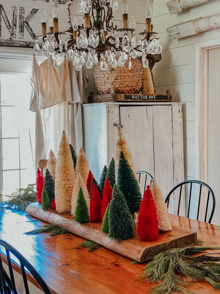 DIY Bottle Brush Tree Forest