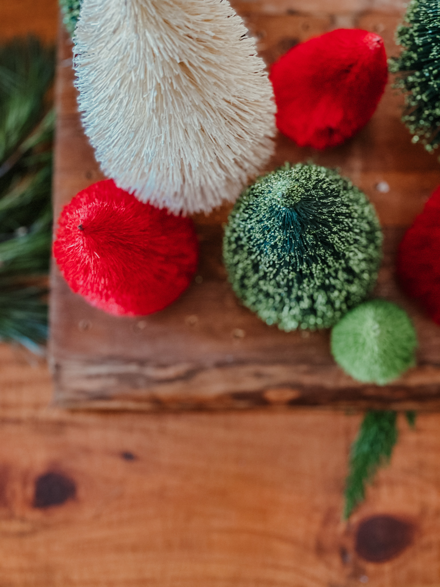 DIY Bottle Brush Tree Forest
