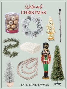 My Favorite Walmart Christmas Items