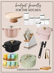 Budget Friendly Kitchen Items