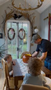 Dinner in a Pumpkin